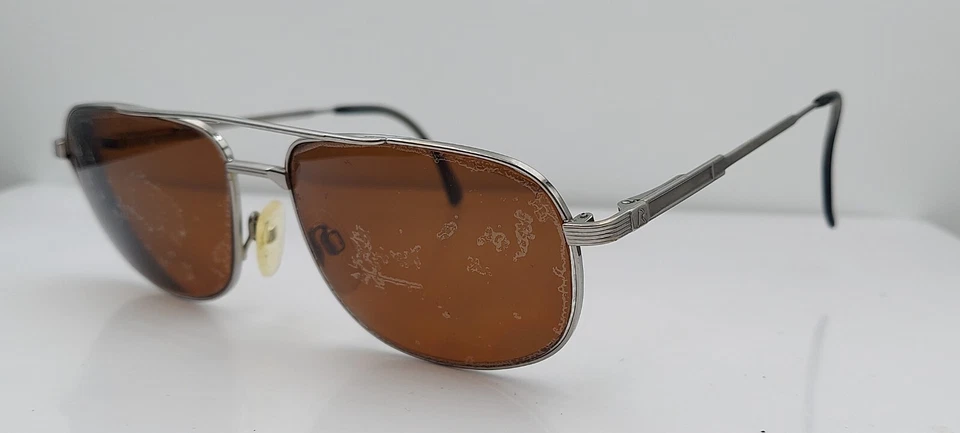 Vintage Rodenstock R25-31 Silver Pilot Sunglasses FRAMES ONLY Hong Kong — 第 2/4 张图片