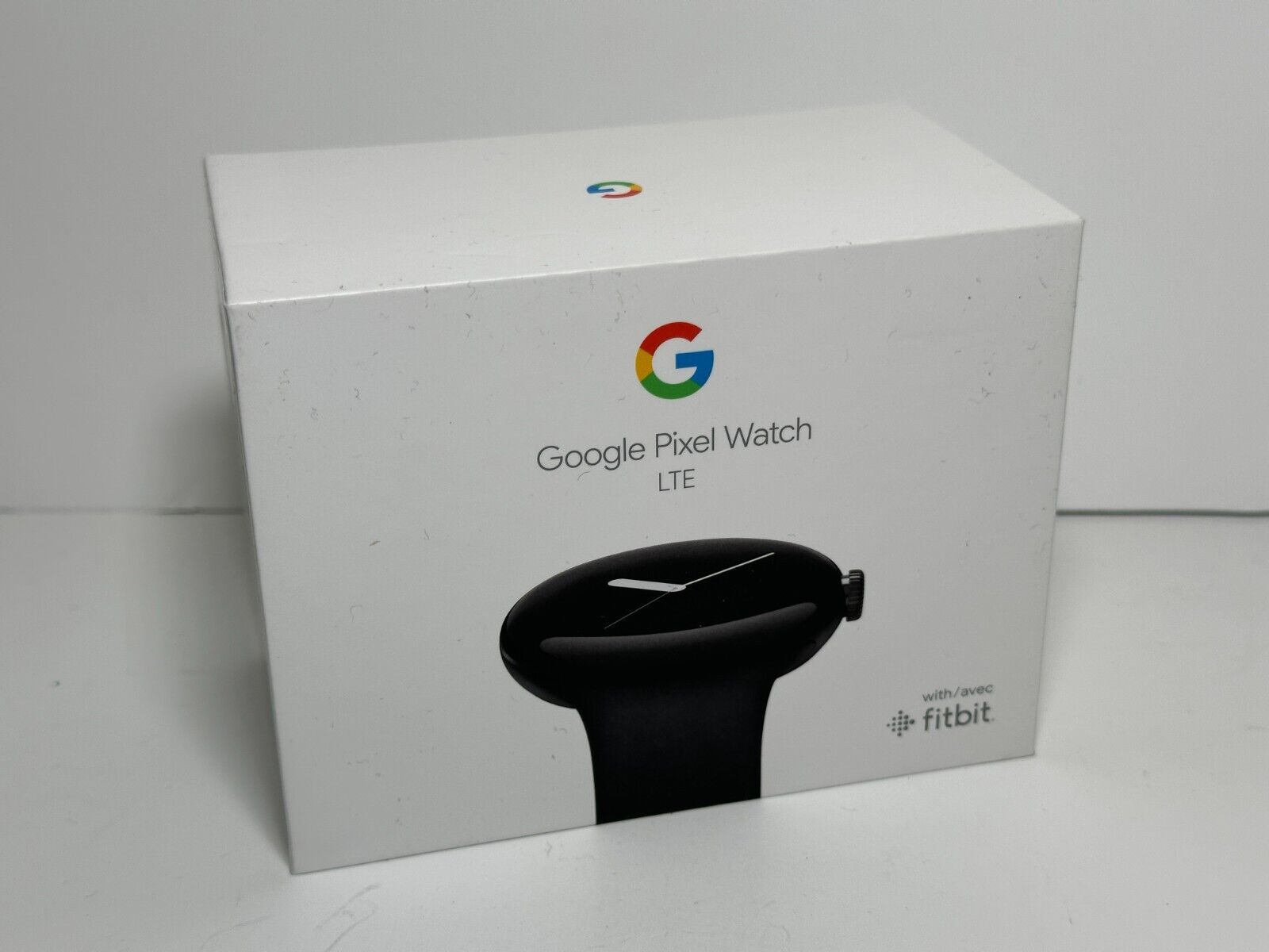 Google Pixel Watch 41mm Matte Black Stainless Steel Case with