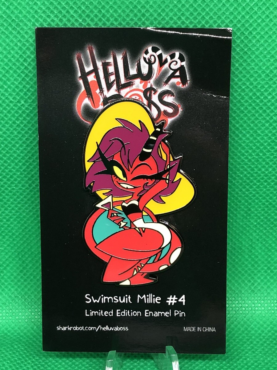 Helluva Boss Swimsuit Millie #4 Summer Limited Edition Enamel Pin