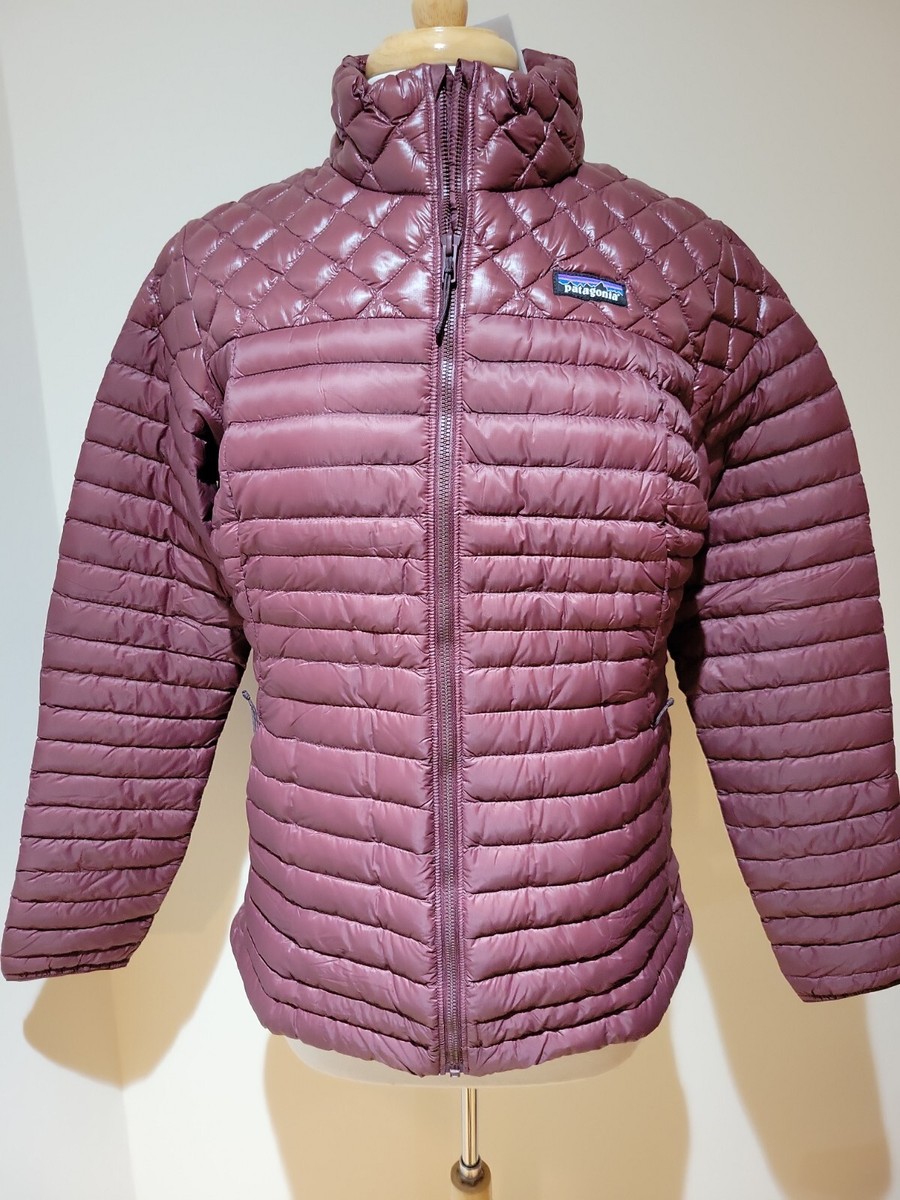 Patagonia Womens Large AlpLight Down Jacket. Dark Ruby. | eBay
