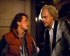 Back To The Future Michael J Fox Christopher Lloyd Photograph Photo Picture