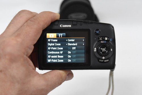 Canon Powershot SX120IS 10MP Compact Digital Camera - 10x Optical Zoom - & Case - Picture 13 of 19