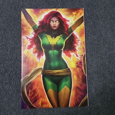 X-MEN #101 NM+ FACSIMILE NATHAN SZERDY GREEN PHOENIX VIRGIN VARIANT 2023 MARVEL