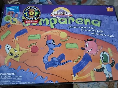 Cranium Bumparena Bouncing Balls And Bumper Walls Children s Game  New Sealed 