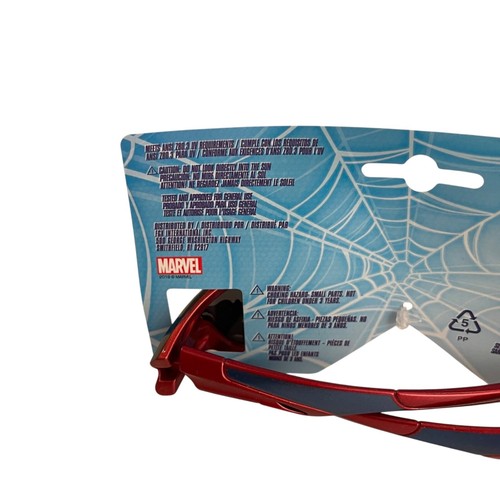Marvel Spider-Man Sunglasses Red Kid's Ages 3+ NIB UVA Protection - Picture 5 of 7