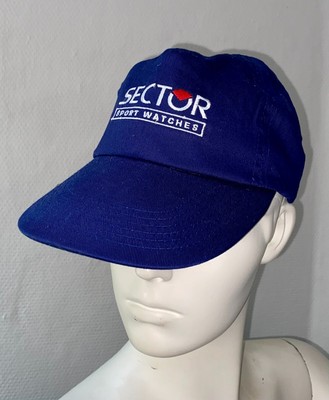 Vintage SECTOR Cap Blue/White *optional bulk offer*