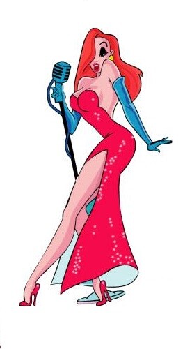 DÉCOR ADHÉSIF VOITURE JESSICA RABBIT STICKERS AUTOCOLLANT | eBay