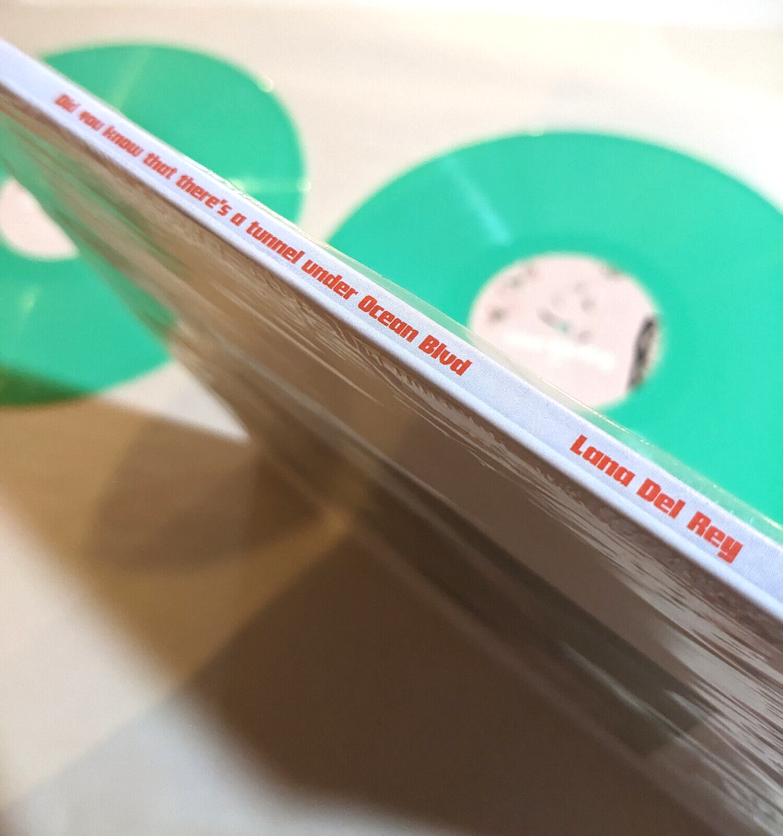 LANA DEL REY signed RECORD LP tunnel under ocean blvd LIMITED