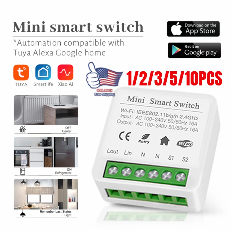 Google home best sale mini light switch