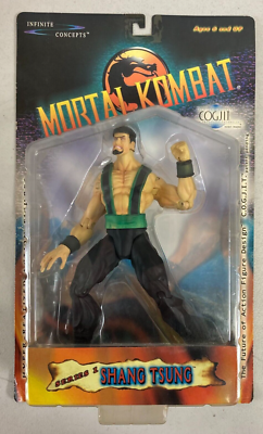 Mortal Kombat Shang Tsung Action Figure On Card Infinite Concepts