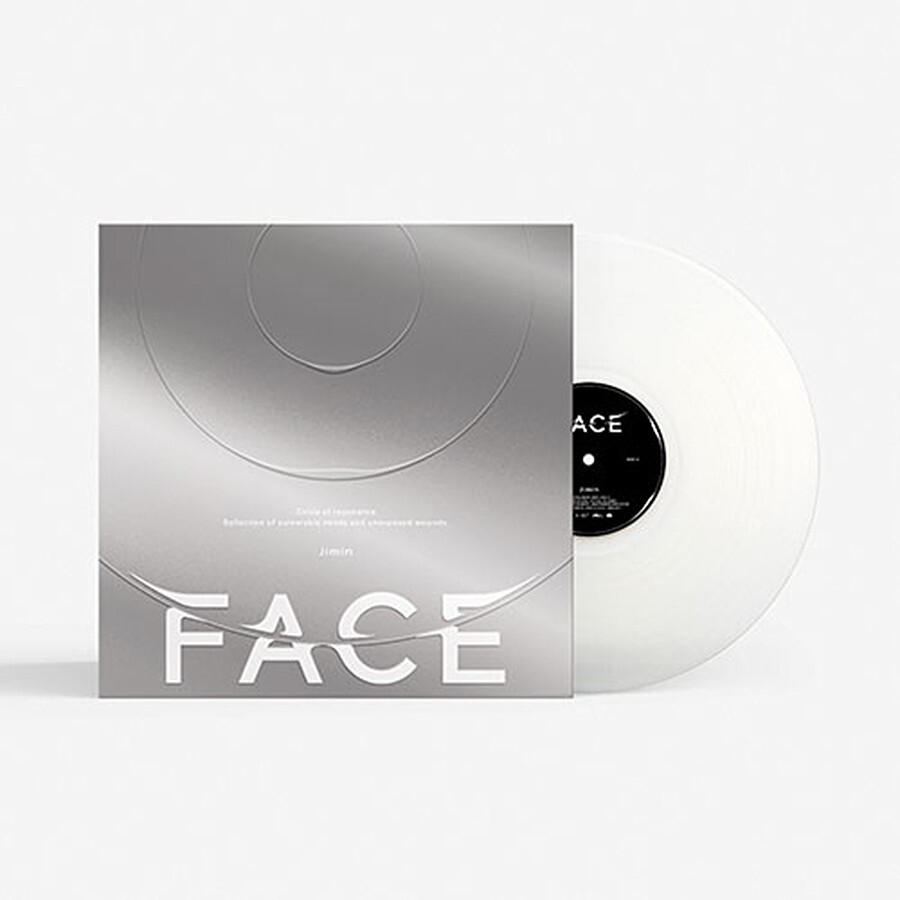 BTS JIMIN [FACE] Album LP Ver./LP+Booklet+2 Photo Card+Post Card+