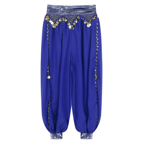 Women Belly Dance Harem Pants Sequin Tassel Trousers Arabic Performance Costume - Picture 73 of 117