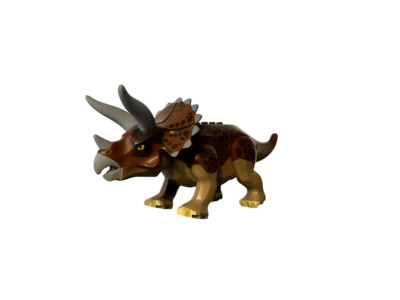 Lego Tricera01 Dinosaurier dunkel beige Dark Tan Dinosaur Triceratops | Set 5885