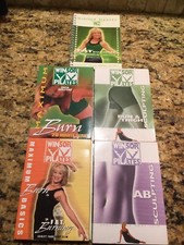 Windsor Pilates 4 DVD Workouts and  Fat burning cookbook and exercise planner