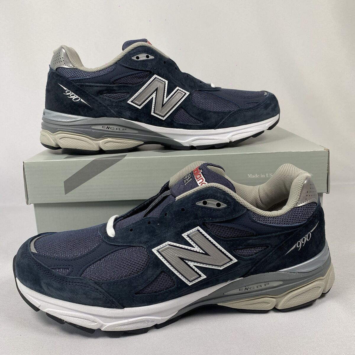 Size 12 - New Balance 990v3 Made In USA Navy for sale online Size 12 - New Balance 990v3 Made In USA Navy for sale online