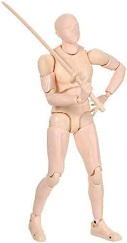 Body-Kun Actionfiguren-Set, Actionfiguren-Modelle für Künstler, 5,9 Inch (Skin) - Bild 3 von 12