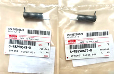 2x Springs of Genuine Front Console Lid Glove Box For 2012-2018 Isuzu D-Max Mu-X