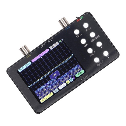 Digital Oscilloscope 2 Channel Portable Signal Generator 2Mhz Bandwidth 50M - Picture 15 of 22