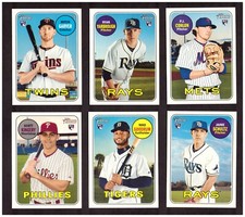 2018 Topps Heritage Baseball High Number ROOKIES: You pick from drop-down. NRMT