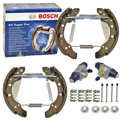 BOSCH Bremsbacken Satz Super Pro für SEAT IBIZA SKODA FABIA II VW POLO V 6R1