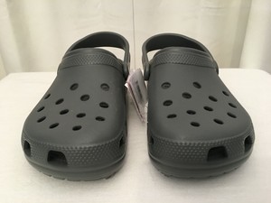 CROCS (10001-0DA) Unisex Adult Slate Gray "Classic" Clog\/Shoe, Size M 6 \/ W 8 191448101760  eBay