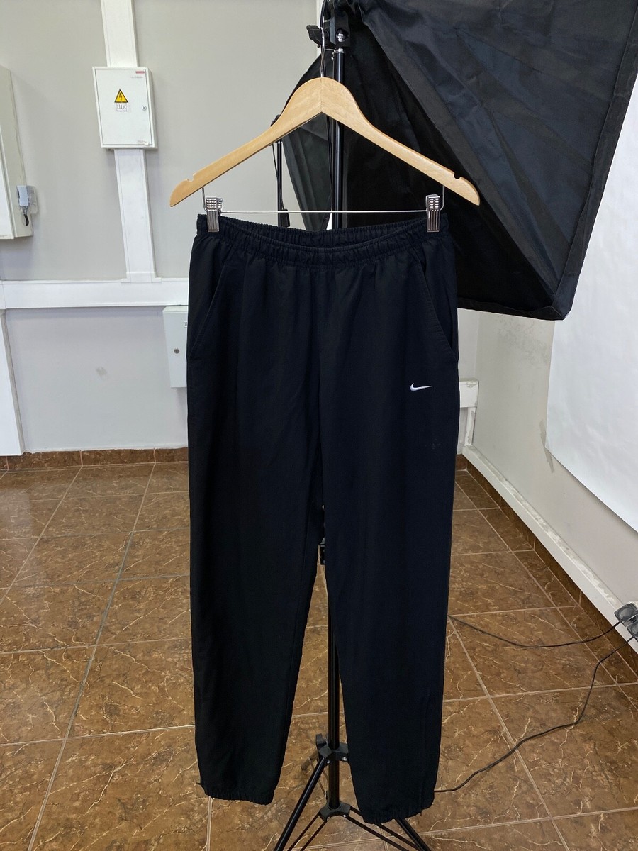 🇺🇸 Vintage Y2K Nike Nylon Track Pants Rare Retro Hype size