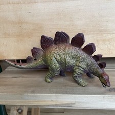 Stegosaurus Dinosaur soft plastic 2000  s