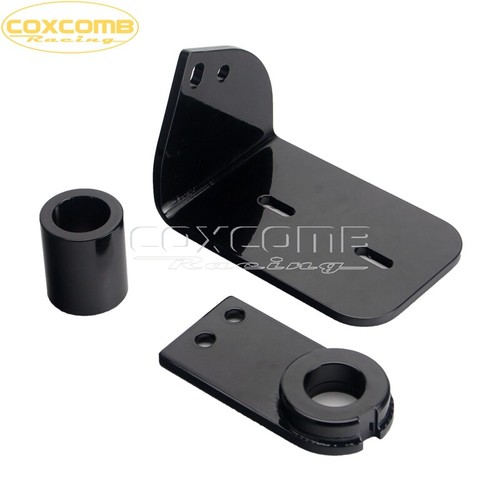 License Plate Side Mount Holder Bracket for Harley Softail FXLR FLSB FXBB FLHCS - Picture 4 of 8