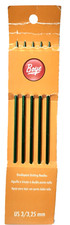 Boye 5 Double Point Knitting Needles 17.75cm/7" sz US: 3- 3.25mm Aluminum A80