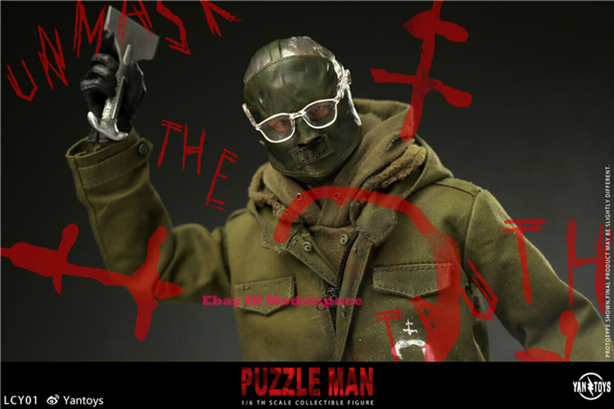 YANTOYS LCY01 1/6 The Batman Riddler Masked Men 12