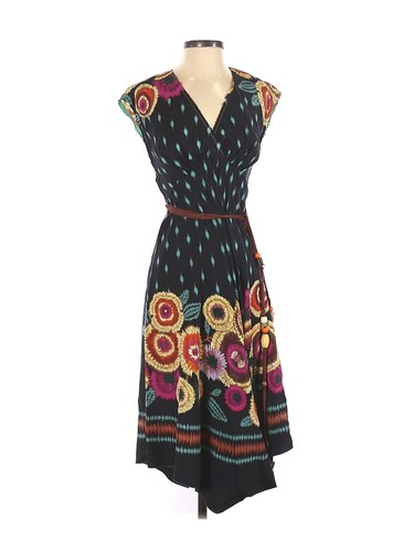 Rozae Nichols Women Black Casual Dress S