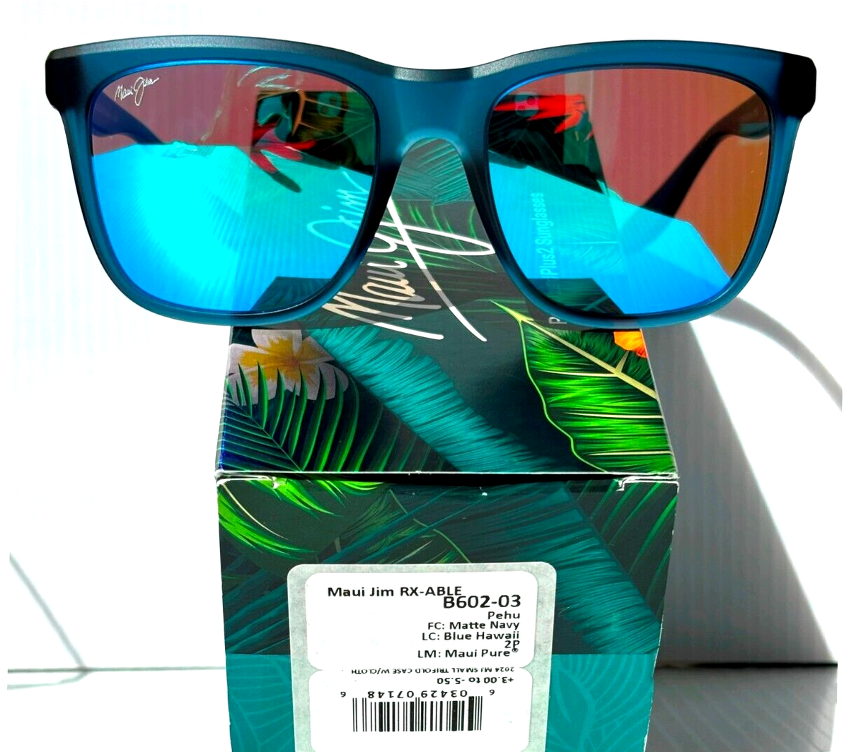 うみさん専用 NEW Maui Jim PEHU Matte Navy POLARIZED Hawaii Blue Lens