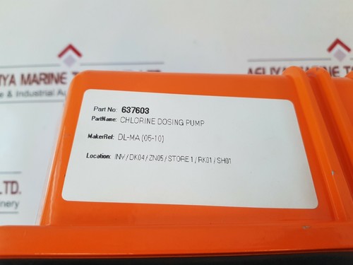 Etatron dls ma pdl0103701 chlorine dosing pump - Picture 7 of 8