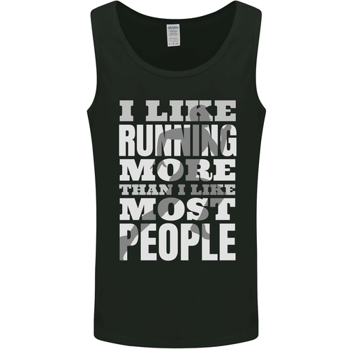 Chaleco sin mangas I Like Running Cross Country Marathon Runner para hombre - Imagen 9 de 31