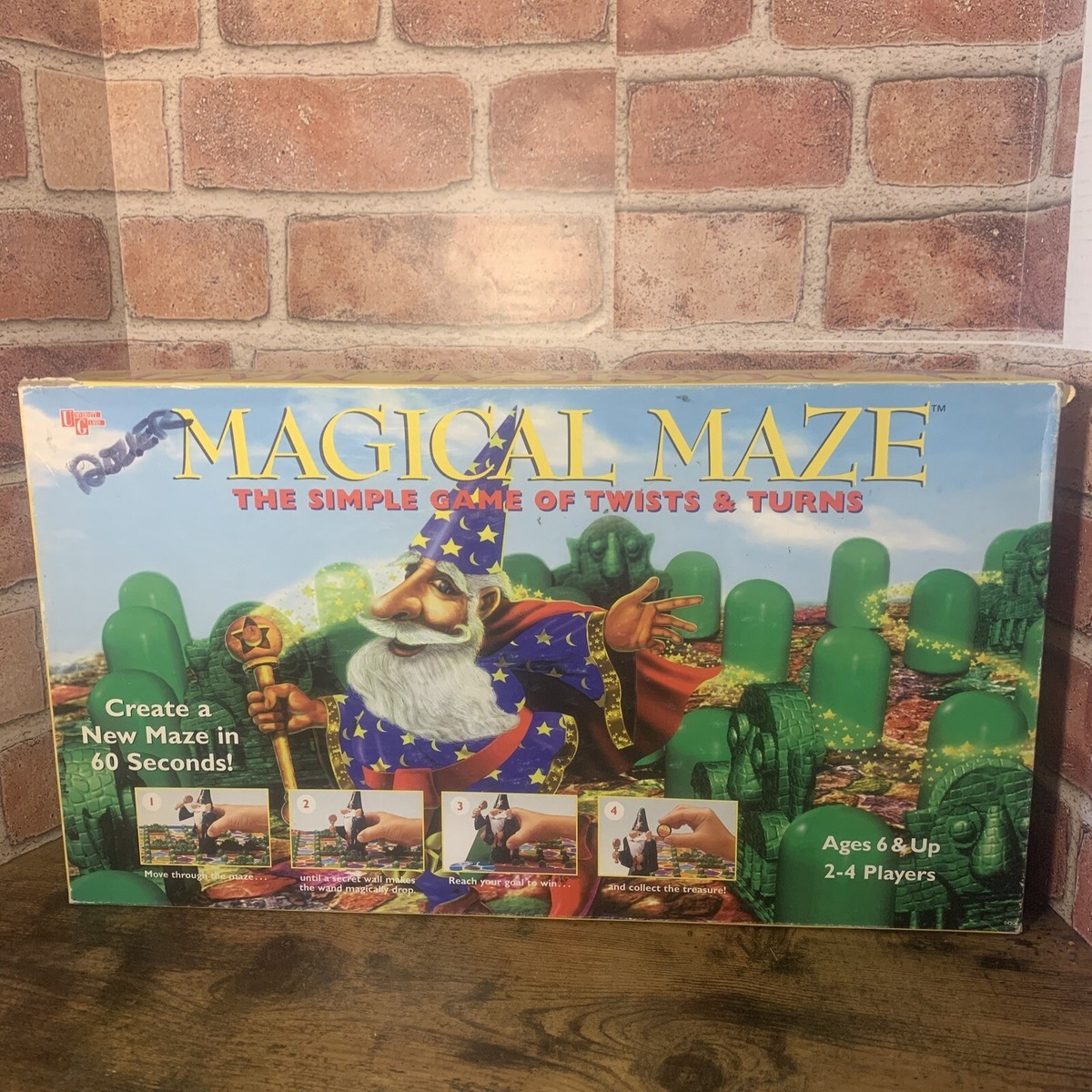 Vintage 90s Magical Maze The Simple Game Of Twists And Turns
