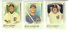 2020 Topps Allen & Ginter Baseball #1-250 You Choose RC'S RYAN BO ALVAREZ LEWIS 