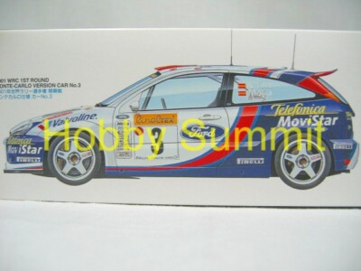 MODELER'S (1/24) フォード FOCUS RS WRC Scale Car Plastic Model HASEGAWA 1/24 FORD FOCUS WRC 1999