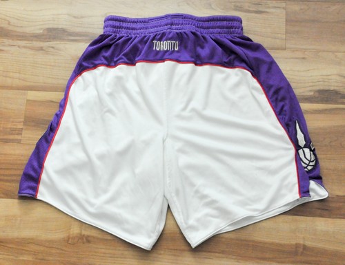 Toronto Raptors Nike Shorts NBA Authentic Dri-Fit Vince Carter Sewn Men 36 - Picture 11 of 15