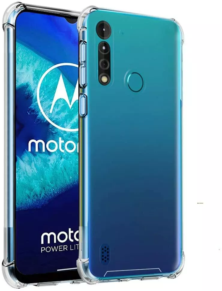 For Motorola Moto G8 Power Lite Case Clear Silicone Slim