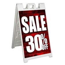 SALE 30% OFF Signicade 24x36 Aframe Sidewalk Sign Banner Decal DISCOUNT SPECIAL
