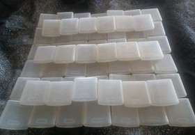 LOT OF 60+ Sega Game Gear OEM Original GameGear system Cartridge Case Dust Cover