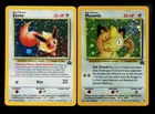 Meowth 10 GB Black Star Promo Eevee 11 Holo Rare Vintage Pokemon Card Lot WOTC