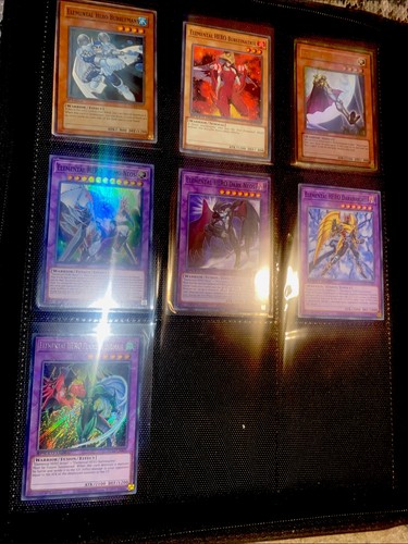 Yugioh Elemental Heroes Lot Winged Kuriboh LV6 Quarter Century | Absolute Zero - Picture 8 of 22
