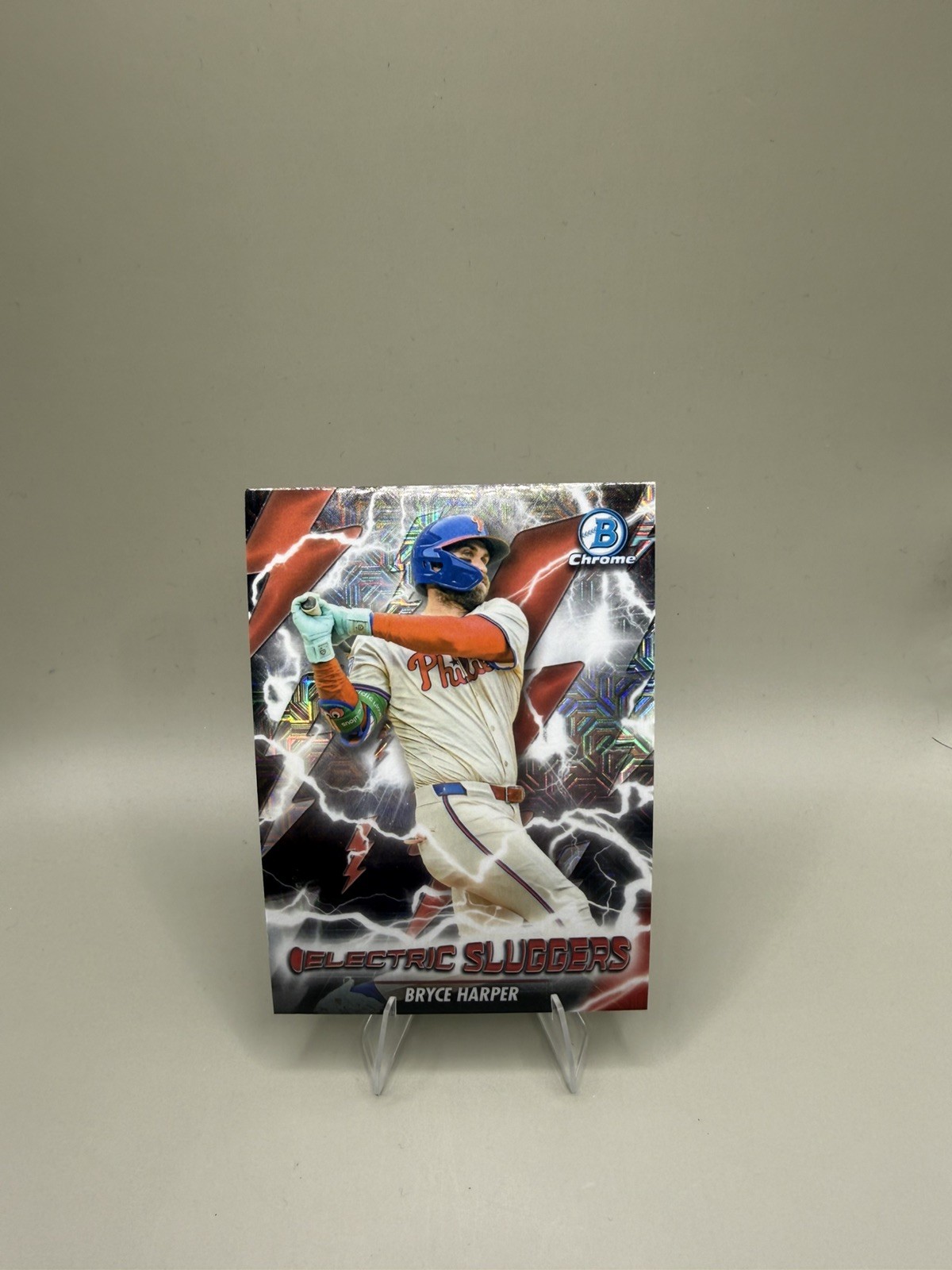 Bryce Harper - 2026 Bowman Chrome Electric Sluggers Refractor - #ES-6 Phillies