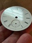 VINTAGE AURORA POCKET WATCH DIAL PORCELAIN ORIGINAL ANTIQUE ESTATE-FREE SHIP — photo 7