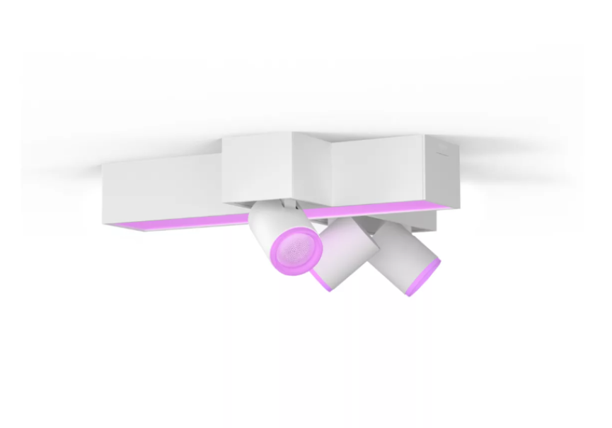 Plafoniera con faretti led bluetooth Philips Hue Centris 3x5.7W + 25W 2000-6500K