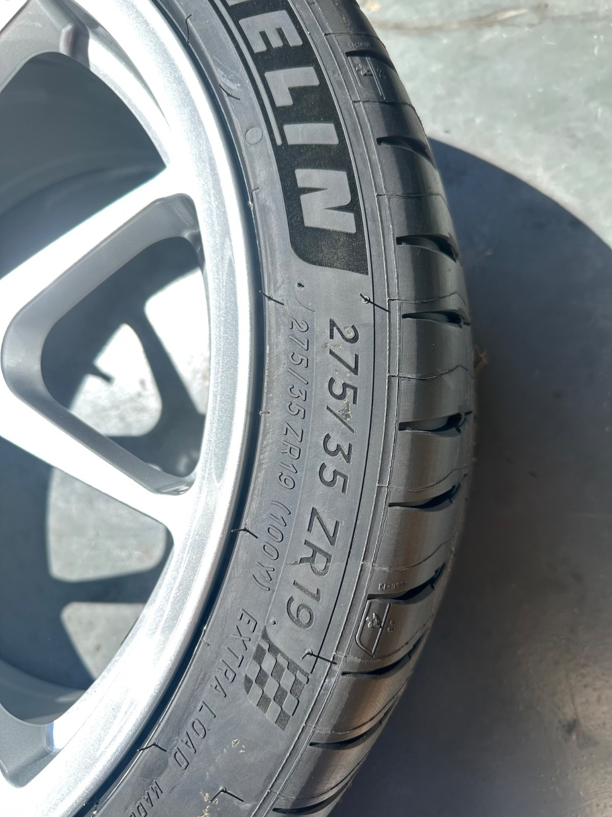 FORD GT GT40 WHEELS RIMS FIT 2005  2006 FORD GT SUPERCAR 4 SILVER NEW BBS 19 20