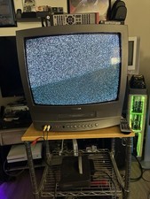 19  CRT TV Toshiba MV19J1 VCR Combo Refurb Cleaned And Tested. Comes With Remote