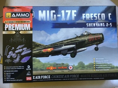 1/48 MIG AMMO MIG-17F Fresco C - Premium Special edition - Vietnam, Korea, China