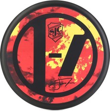 SJC Custom Drums Josh Dun Inferno Practice Pad - 8 inches, Limited Edition